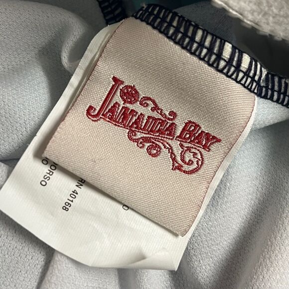 Jamaica Bay Blue Floral Tankini Swim Top size 8 - Picture 3 of 7